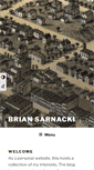 Mobile Screenshot of briansarnacki.com